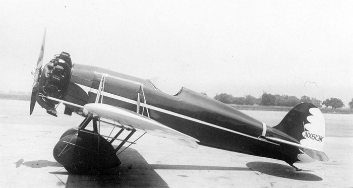 Travel Air NX613K, After 1938 (Source: SDAM)