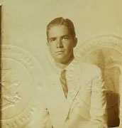 Howard Hughes, Passport Photograph, July 11, 1924 (Source: Ancestry.com) 