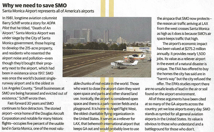 AOPA Pilot Magazine, August, 2012