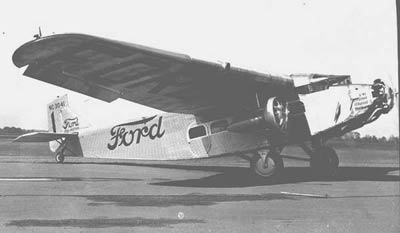 Ford Trimotor NC3041, Date & Location Unknown (Source: Larkins)