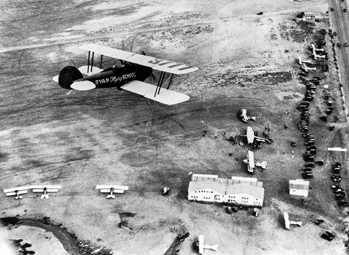 Waco NC3777, November 8, 1926, Dutch Flats, San Diego, CA (Source: SDAM)