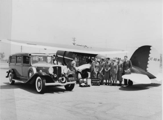 Lockheed NC48M in Air Ambulance Role, Ca. 1933 (Source: USCDL)