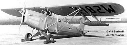 Cornelius Fre-Wing, Model PW-1, NX182W, Date Unknown (Source: aerofiles.com) 