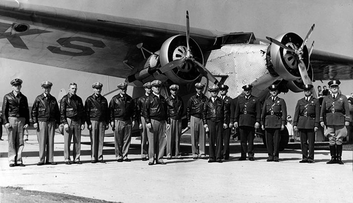 Sheriff's Aero Squadron, March 4, 1934 (Source: PDF)