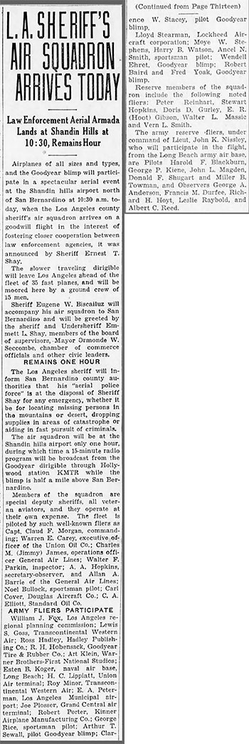 San Bernardino County Sun, November 4, 1934 (Source: newspapers.com)