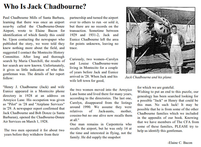 Chadbourne in The Pied Cow, 1997, Vol. 14, No. 2, Issue 29 (Source: Link) 