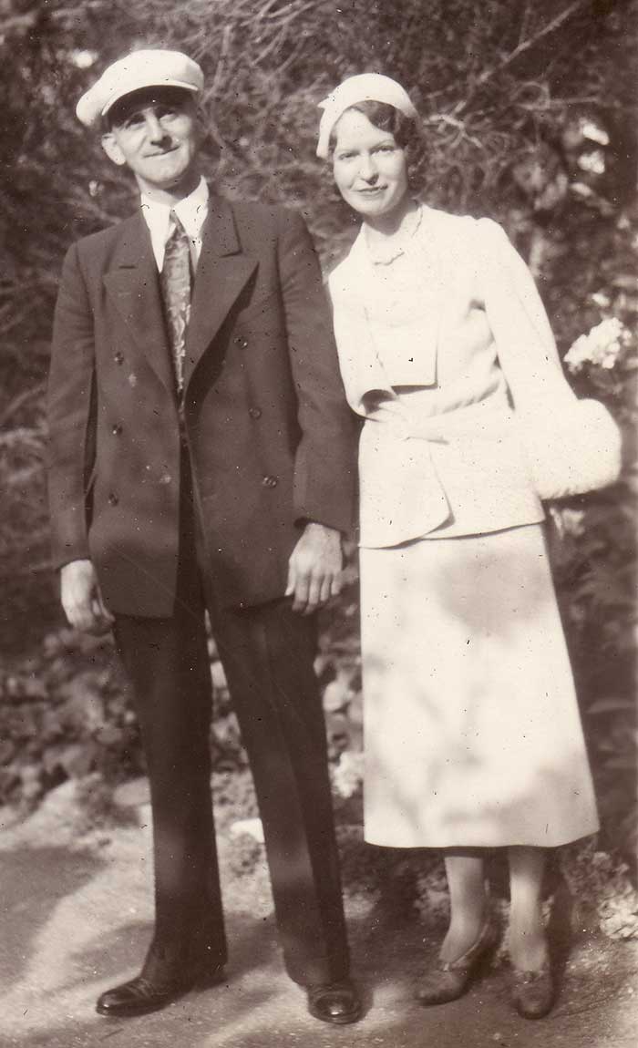 Ray and Nell Crawford, Ca. 1931 (Source: Crawford Family)