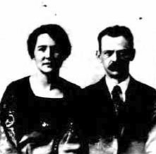 Robert & Agnes Dake, 1924 (Source: ancestry.com) 