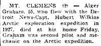 Sault Ste. Marie (MI) Evening News, October 6, 1953 (Source: Woodling)