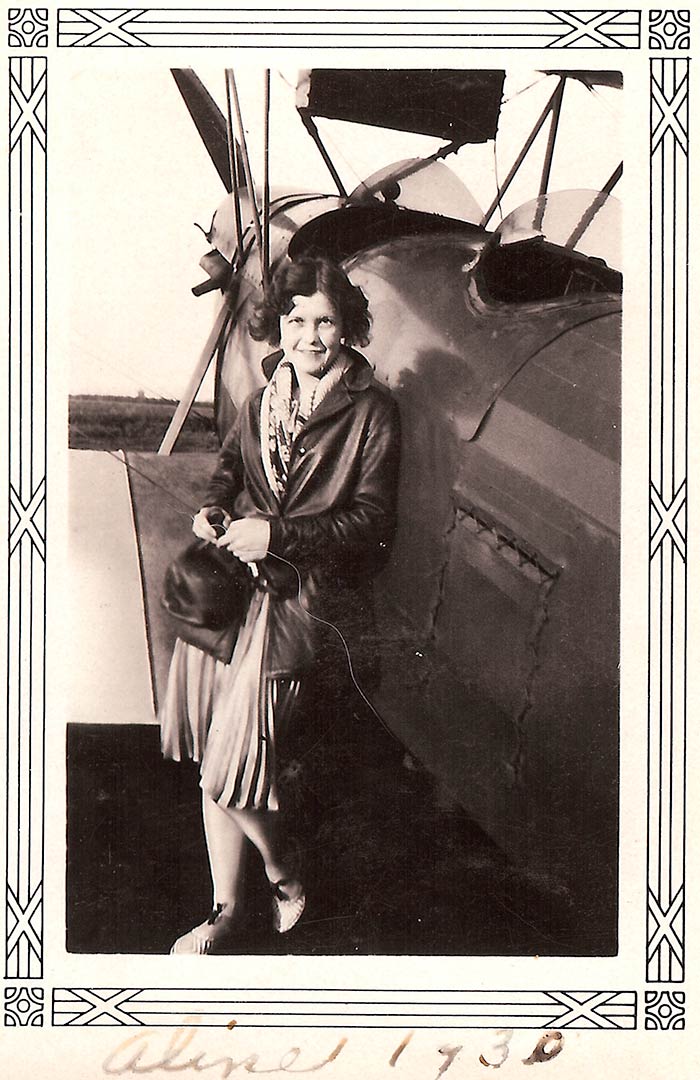 Aline Miller, 1930 (Source: Alessi)
