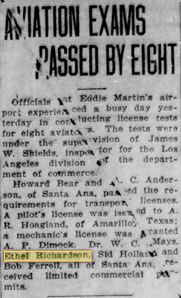 Santa Ana Register, January 5, 1930 (Source: newspapers.com)