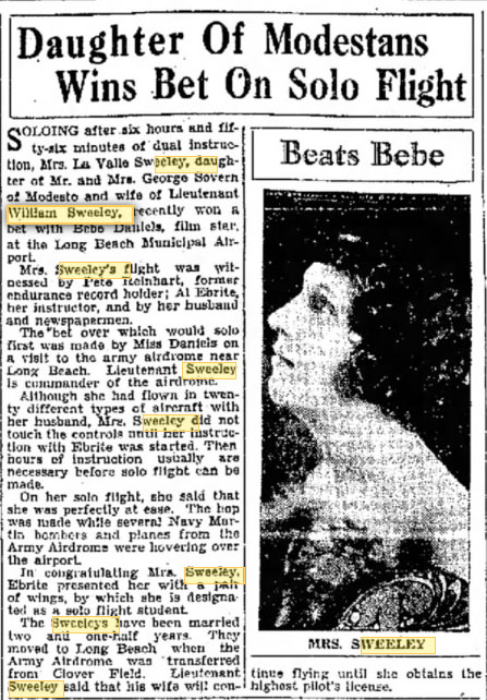 Modesto News-Herald, September 15, 1929 (Source: newspapers.com)