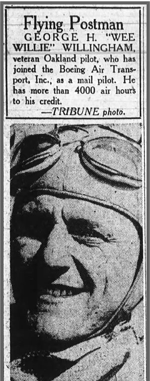 Oakland Tribune, April 4, 1929 (Source: newspapers.com) 