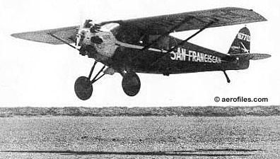 Sierra BLW-2, NX7713, 1929 (Source: aerofiles.com)