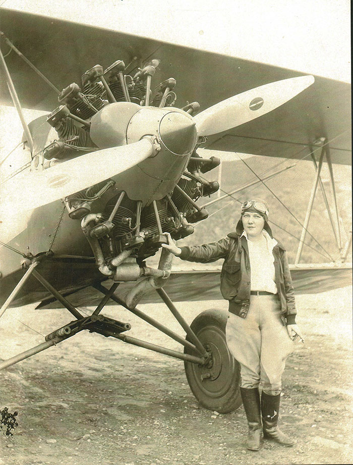 Patty Willis During 1930, Location Unknown (Source: SHS)